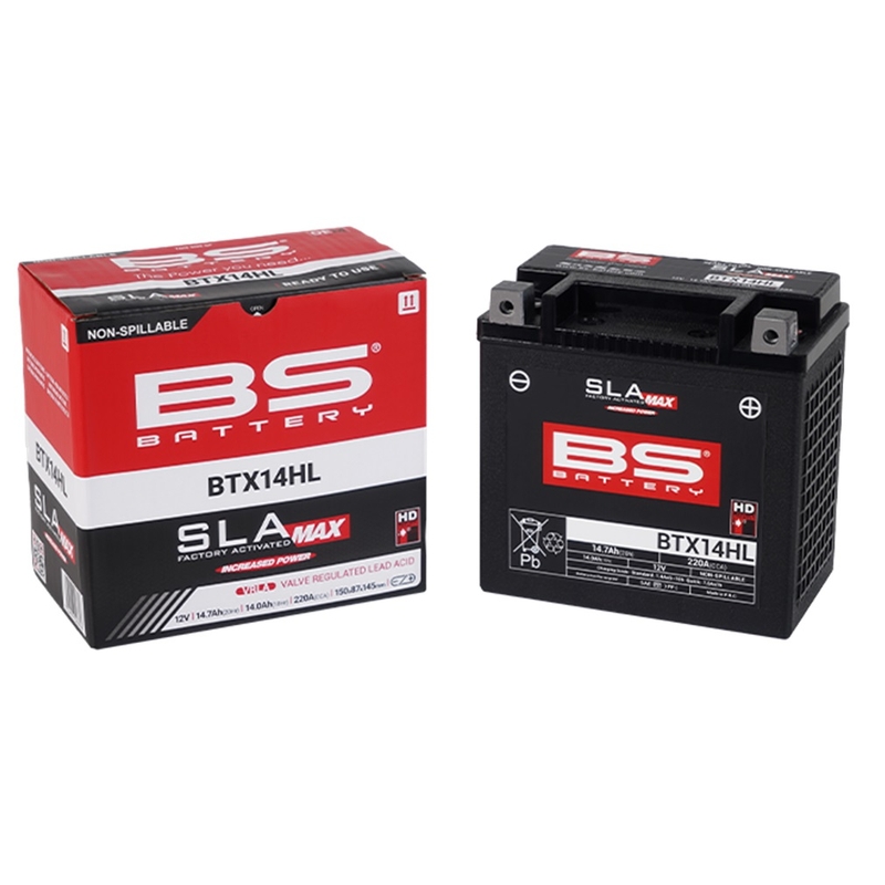 V továrni aktivovaný akumulátor BS-BATTERY SLA MAX aktivovaná batéria