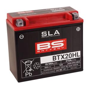 V továrni aktivovaný akumulátor BS-BATTERY BTX20HL (FA) (YTX20HL (FA)) SLA