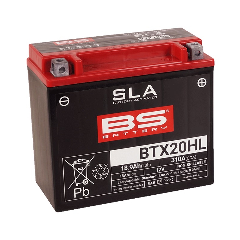V továrni aktivovaný akumulátor BS-BATTERY SLA