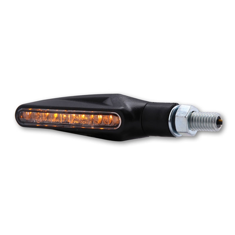 Smerovky na motocykel Highsider Smart Stix LED čierne