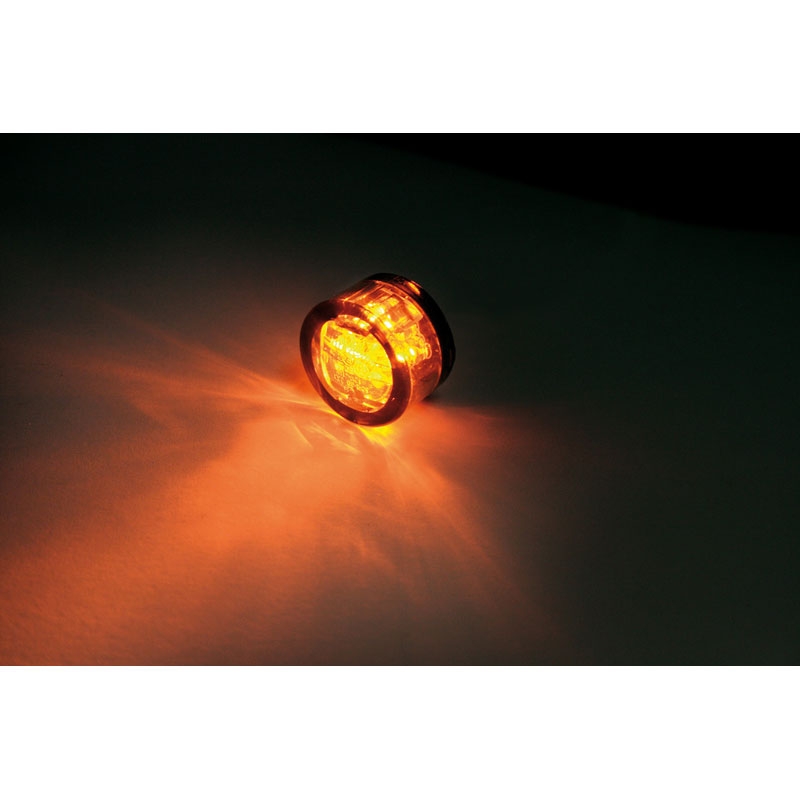 Smerovky na motocykel Highsider Smart Micro Pin LED čierne