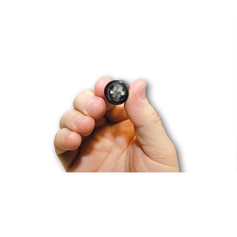 Smerovky na motocykel Highsider Smart Micro Pin LED čierne