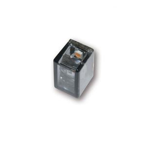 Smerovky na motocykel Highsider Smart Micro Cube-V LED tmavo sivé