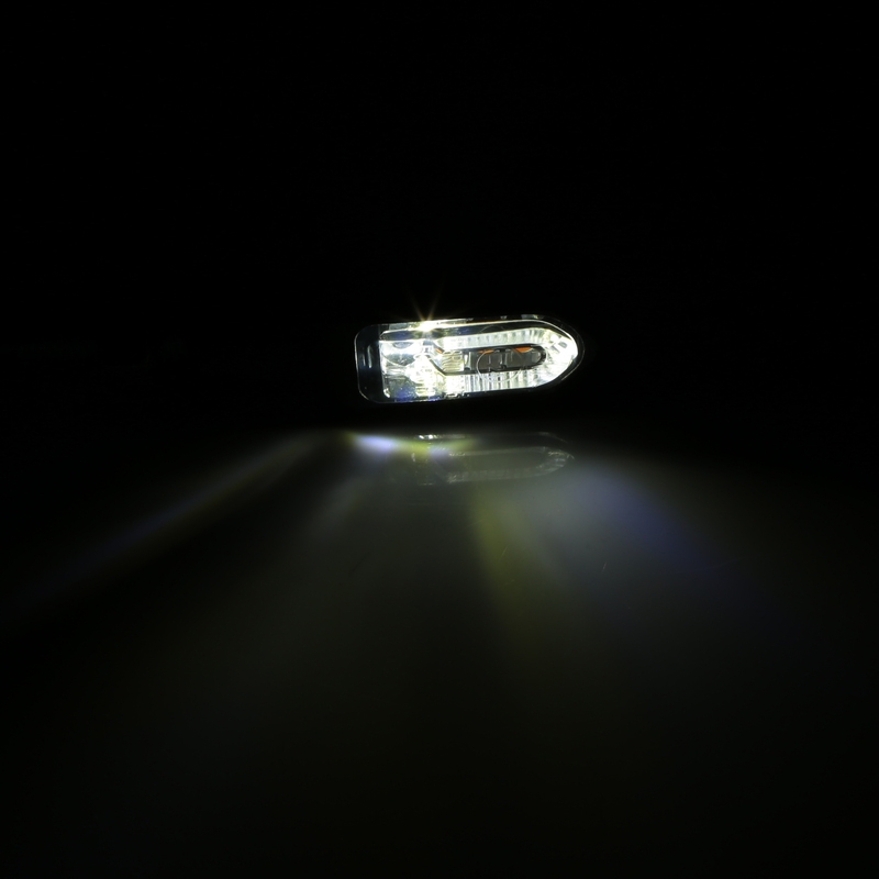 Smerovky na motocykel Highsider Smart Namiko-TS LED 2 v 1 čierne