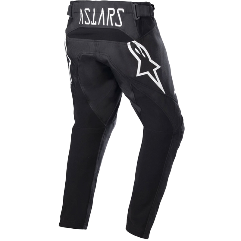 Detské motokrosové nohavice Alpinestars Racer Found Kids čierno-biele