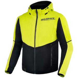 Bunda na motocykel Shima Daybreaker čierno-fluo žltá
