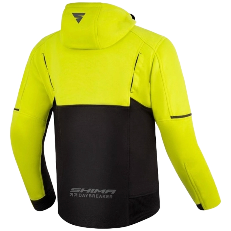 Bunda na motocykel Shima Daybreaker čierno-fluo žltá