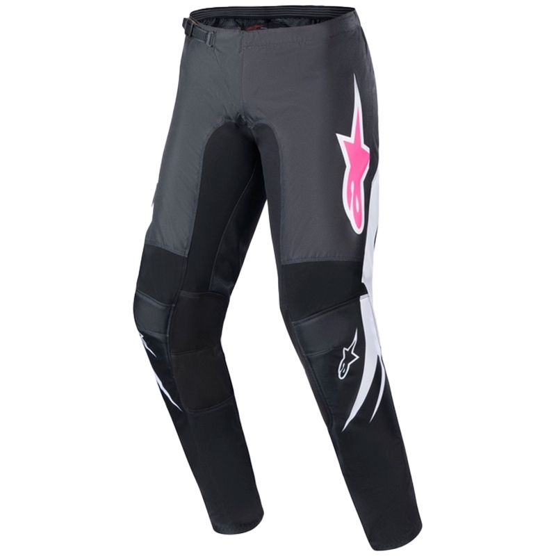 Dámske motokrosové nohavice Alpinestars Stella Fluid čierno-biele