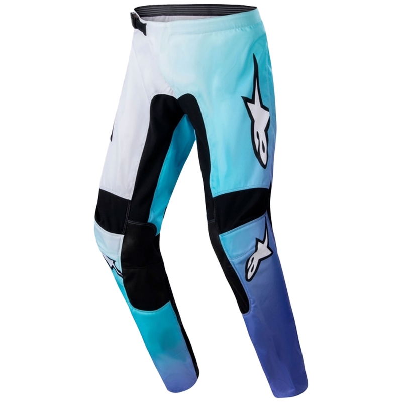 Dámske motokrosové nohavice Alpinestars Stella Fluid bielo-fialové