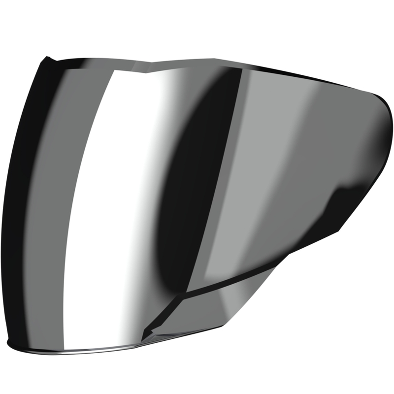Plexi pre helmy na motorku LS2 OF618 irídiovo strieborné