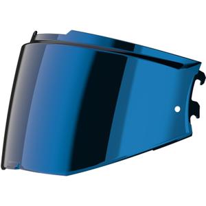 Plexi pre helmy na motorku LS2 FF910 irídiovo modré