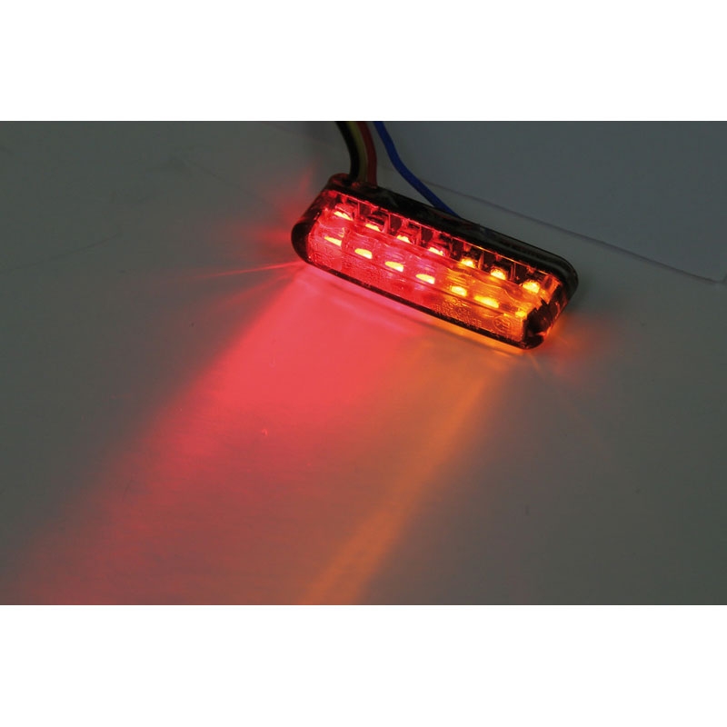 Blinkre na motorku Highsider Smart Shorty LED 3v1 čierne