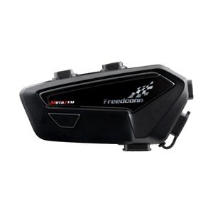 Bluetooth intercom FreedConn FX PRE Mesh MotoZem čierny