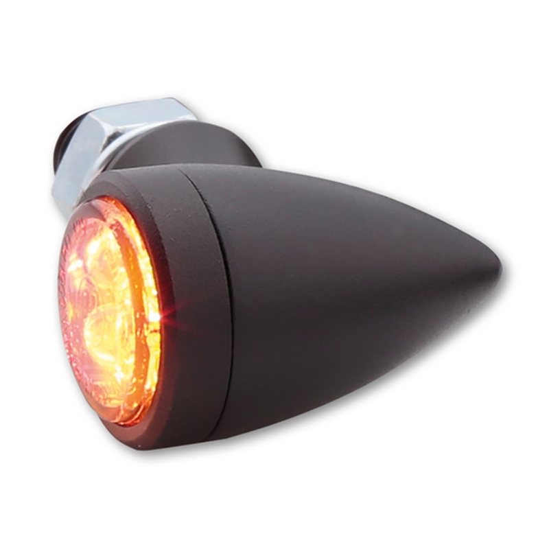 Blinkre na motorku Highsider Smart Sixteen Bullet LED 3v1 dymovo šedé