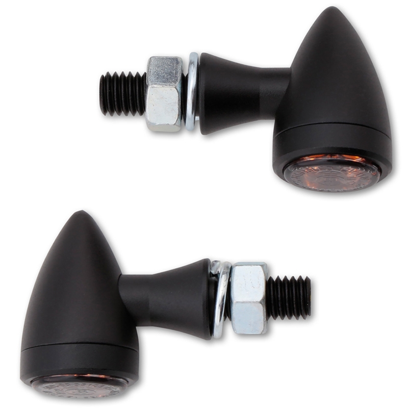 Blinkre na motorku Highsider Smart Sixteen Bullet LED 3v1 dymovo šedé