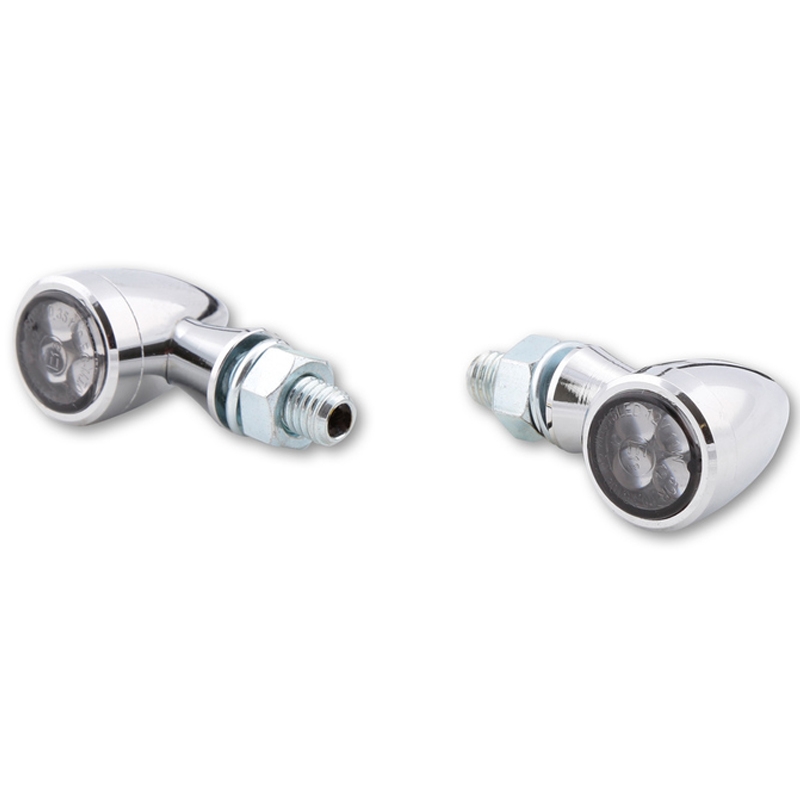 Blinkre na motorku Highsider Smart Sixteen Bullet LED 3v1 chrómované