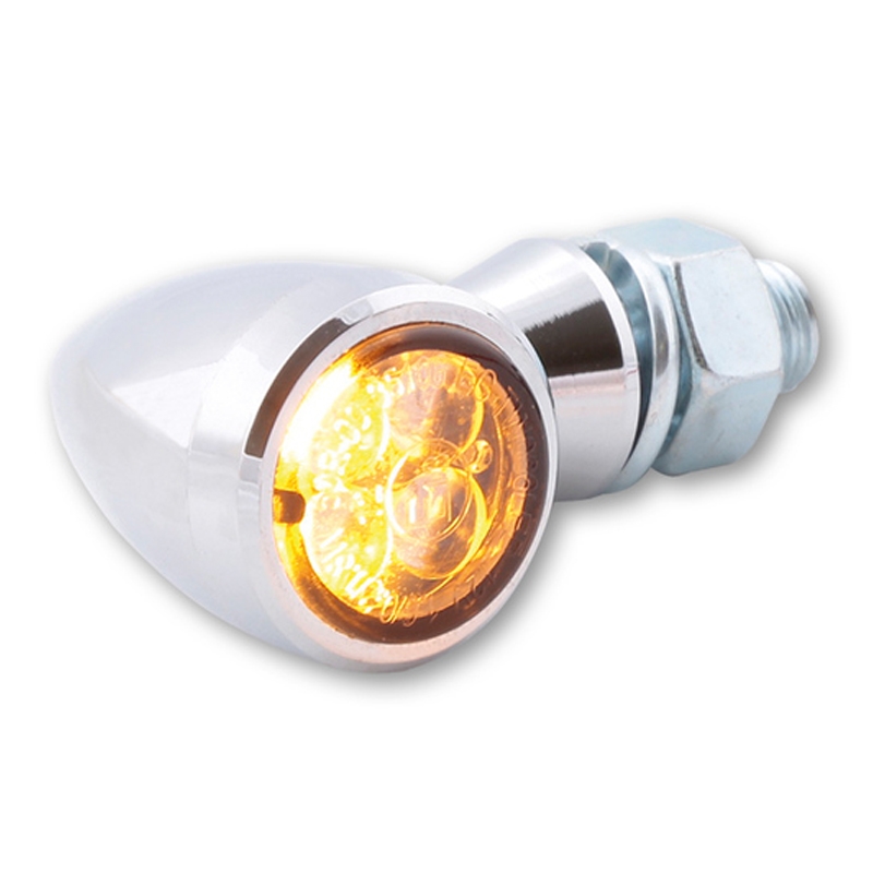Blinkre na motorku Highsider Smart Sixteen Bullet LED 3v1 chrómované
