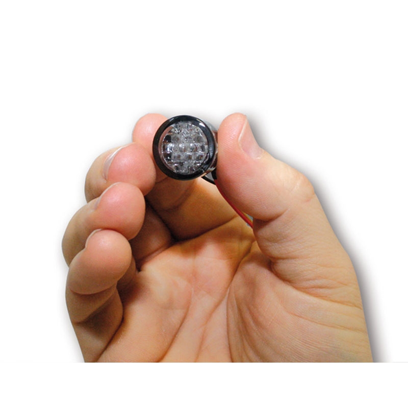 Zadné svetlo na motorku Highsider Smart Pin LED dymovo šedé