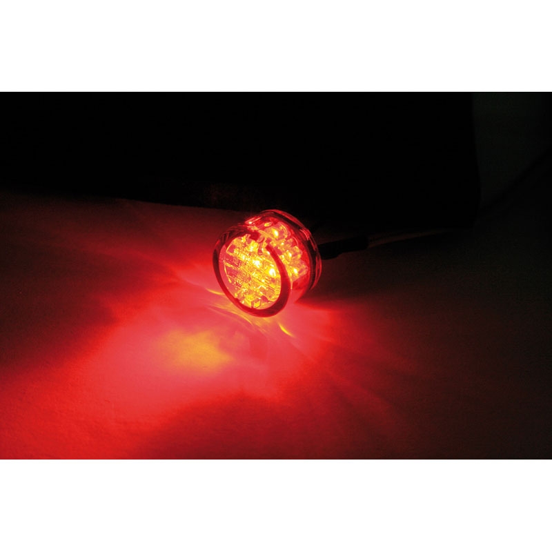 Zadné svetlo na motorku Highsider Smart Pin LED červené