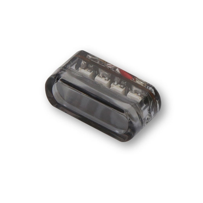 Zadné svetlo na motorku Highsider Smart Module 1 LED dymovo šedé