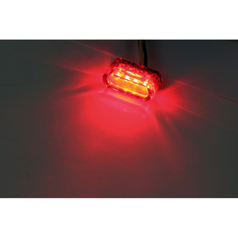 Zadné svetlo na motorku Highsider Smart Module 1 LED červené