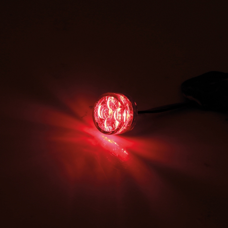 Zadné svetlo na motorku Highsider Smart Module Sixteen LED červené