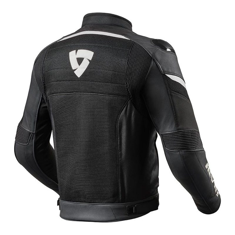 Bunda na motocykel Revit Mantis čierno-biela výpredaj