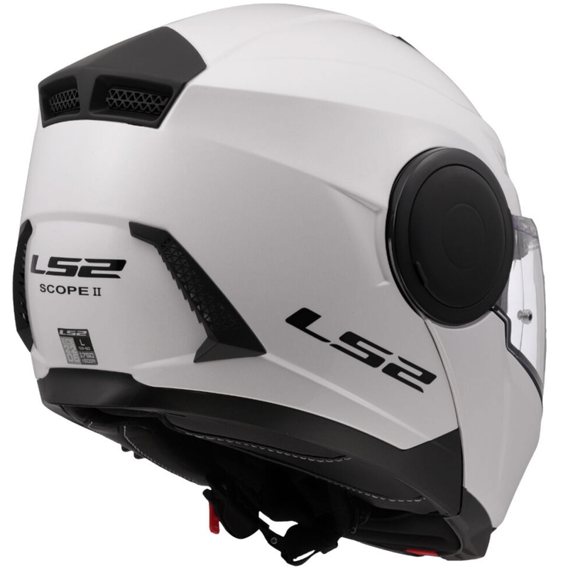 Výklopná helma na motorku LS2 FF902 Scope II Solid biela