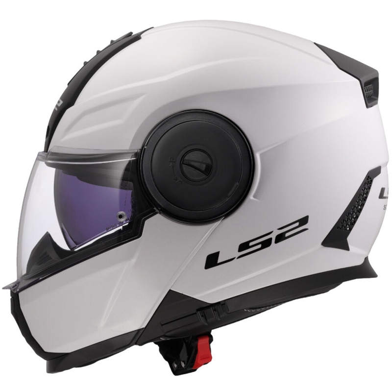 Výklopná helma na motorku LS2 FF902 Scope II Solid biela