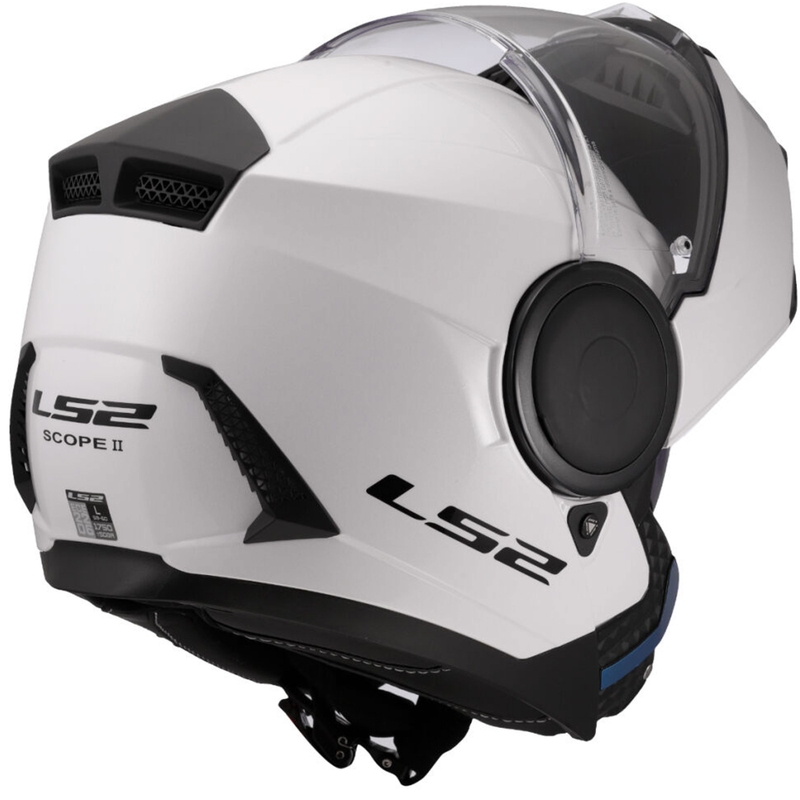 Výklopná helma na motorku LS2 FF902 Scope II Solid biela