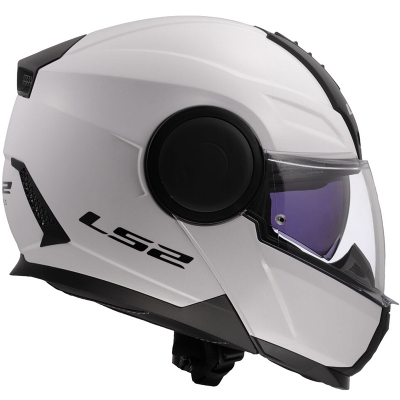 Výklopná helma na motorku LS2 FF902 Scope II Solid biela