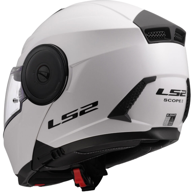Výklopná helma na motorku LS2 FF902 Scope II Solid biela