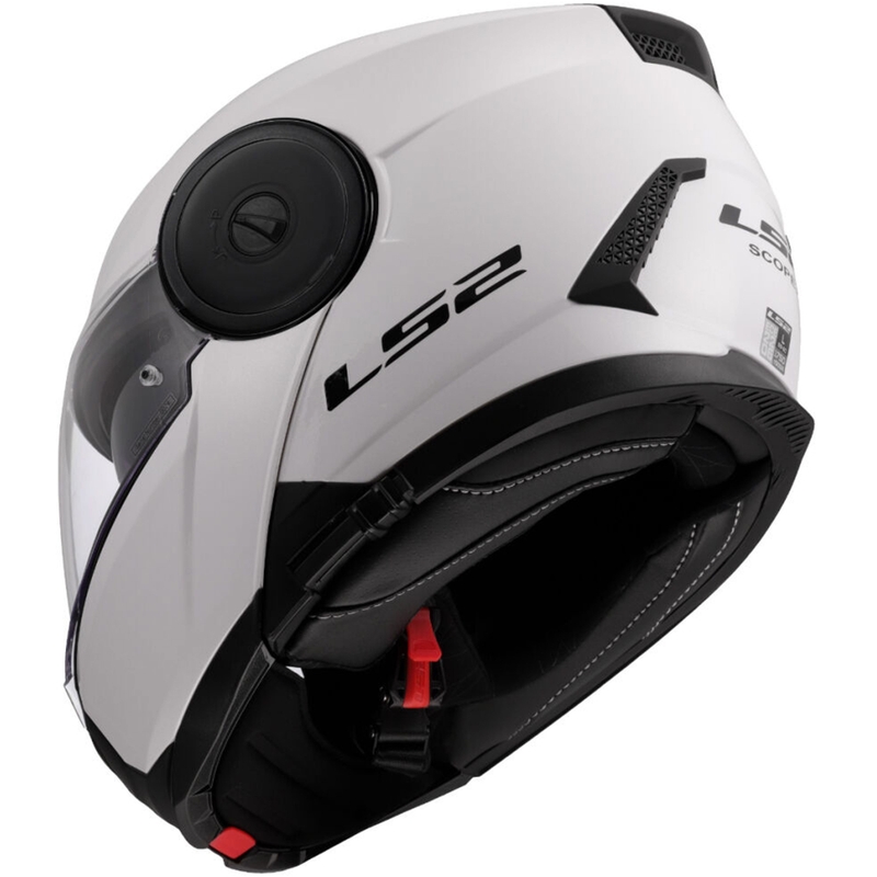 Výklopná helma na motorku LS2 FF902 Scope II Solid biela