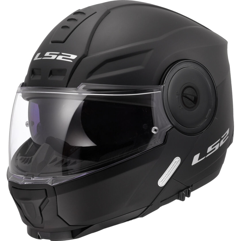 Výklopná helma na motorku LS2 FF902 Scope II Solid matná čierna