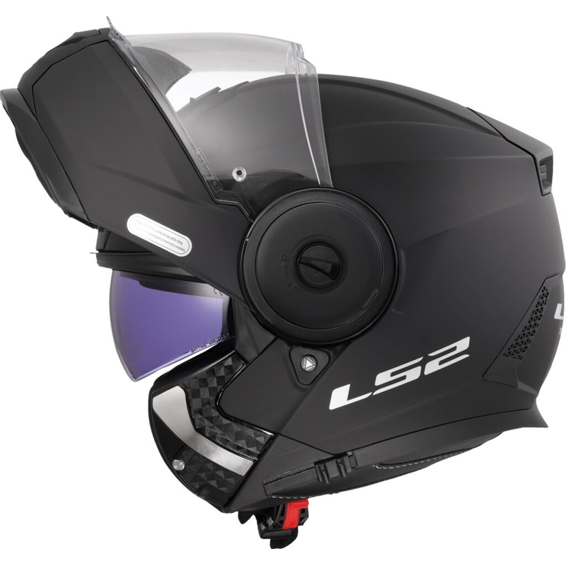 Výklopná helma na motorku LS2 FF902 Scope II Solid matná čierna