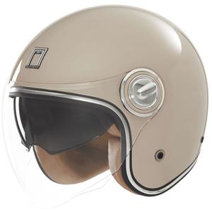 Otvorená prilba na motorku NNOX PREMIUM Heritage béžová