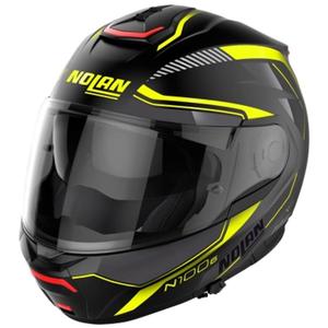 Výklopná helma na motorku Nolan N100-6 Surveryor N-COM 22 čierno-žltá