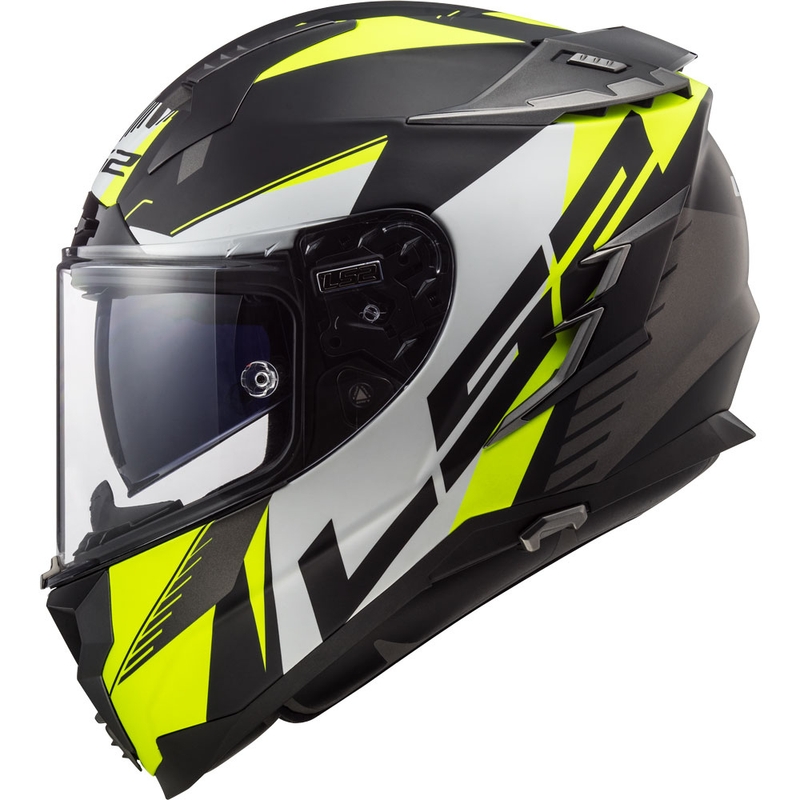 Integrálna prilba na motocykel LS2 FF327 Challenger Squadron čierno-fluorescenčno žltá výpredaj