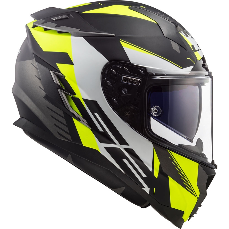 Integrálna prilba na motocykel LS2 FF327 Challenger Squadron čierno-fluorescenčno žltá výpredaj