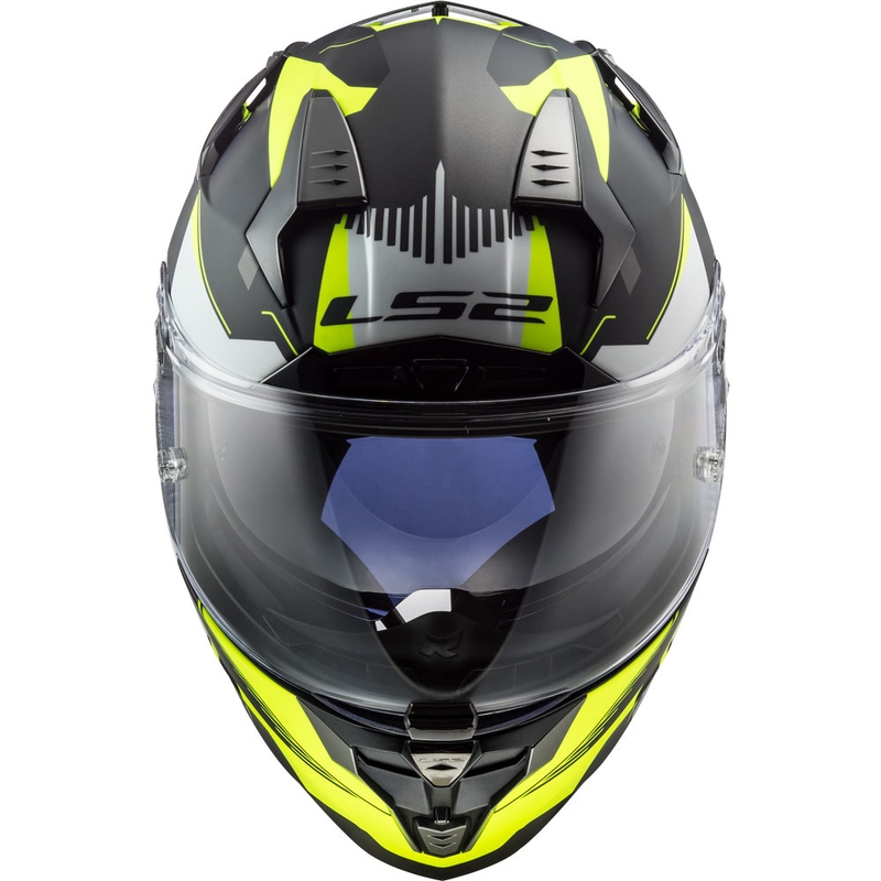 Integrálna prilba na motocykel LS2 FF327 Challenger Squadron čierno-fluorescenčno žltá výpredaj