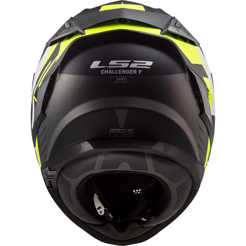 Integrálna prilba na motocykel LS2 FF327 Challenger Squadron čierno-fluorescenčno žltá výpredaj