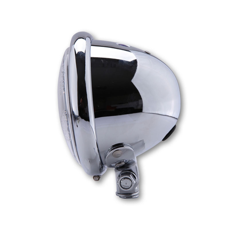 Hlavné svetlo Highsider Smart Bates Style 4 1/2 palcové chromované