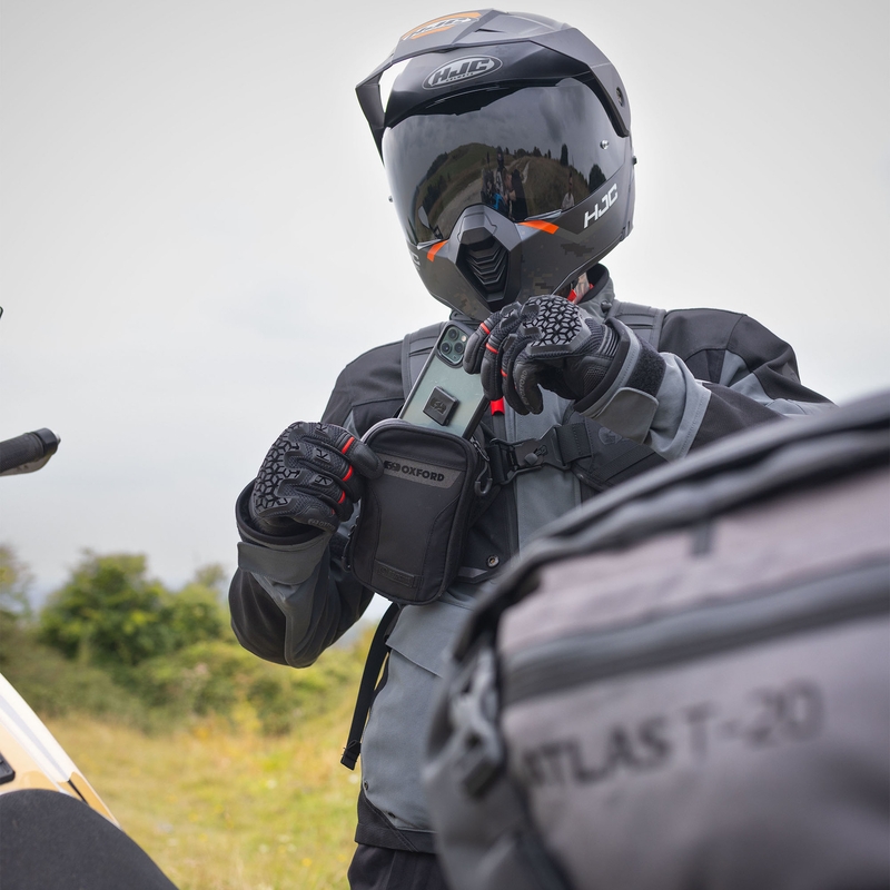 Prídavné vrecko na batohy Oxford Atlas čierna 0,8 l