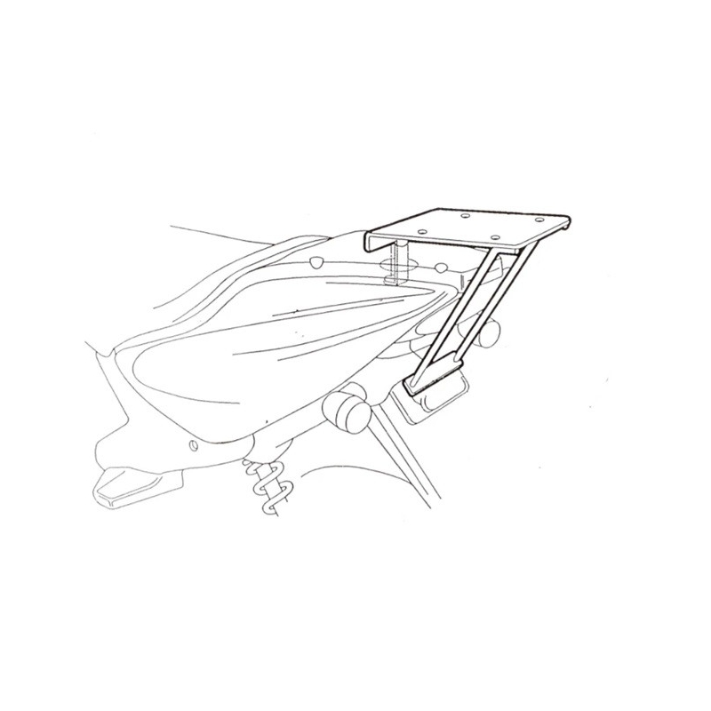 Montážna  sada  pre Top master SHAD pre YAMAHA YQ 50 Aerox 1997-2008, YAMAHA YQ 100 Aerox 1997-2008 výpredaj