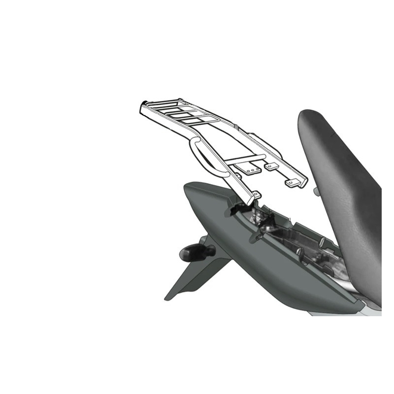 Montážna  sada  pre Top master SHAD pre HONDA CBF 250 2004-2008