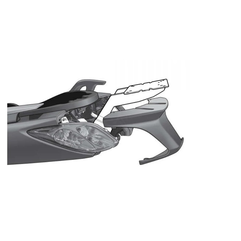 Montážna  sada  pre Top master SHAD pre YAMAHA YP 125 X-MAX 2010-2013, YAMAHA YP 250 X-MAX 2010-2013