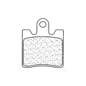 Brzdové obloženie CL BRAKES 3049 MSC
