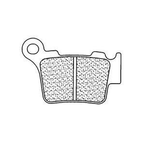 Brzdové obloženie CL BRAKES X59 (X55)