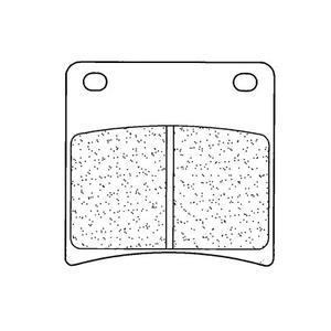 Brzdové obloženie CL BRAKES 2281 RX3