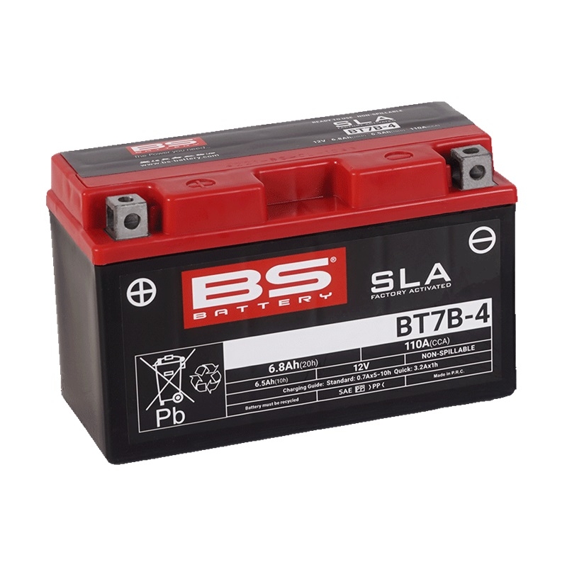 V továrni aktivovaný akumulátor BS-BATTERY